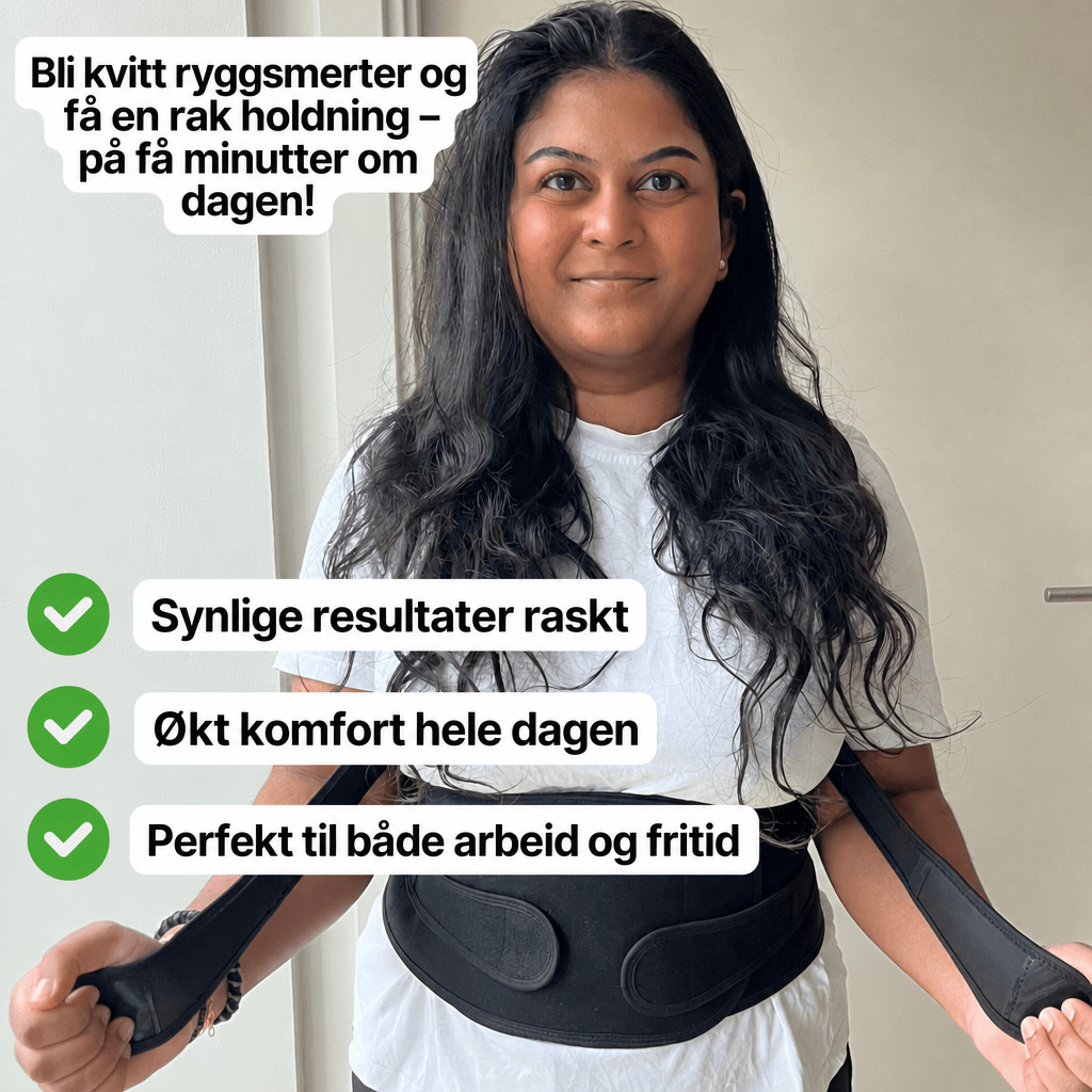 PosturePro+ – Din perfekte støtte for en sunn rygg og riktig holdning - AVABeauty.no